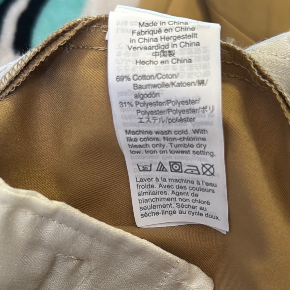 Wide Leg Cropped Khaki J. Crew Pants 16 - Picture 11 of 12